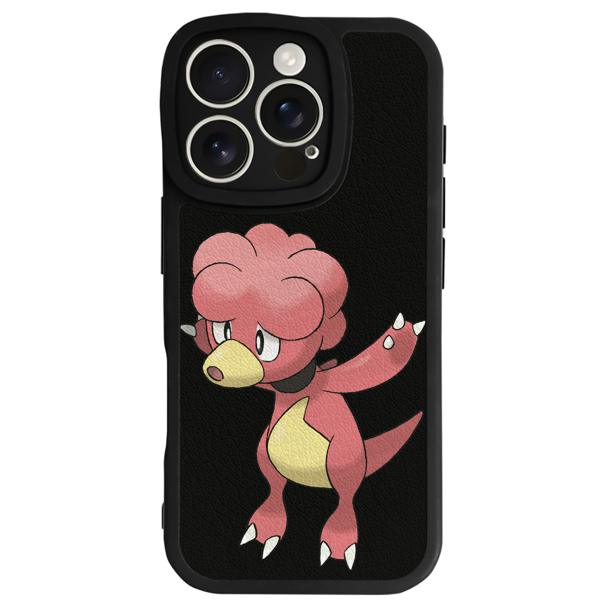 （画像用） ポケットモンスター Pokémon 【iPhone 16シリーズ対応】シリコンスマホケース（レザー調） 材質：シリコン